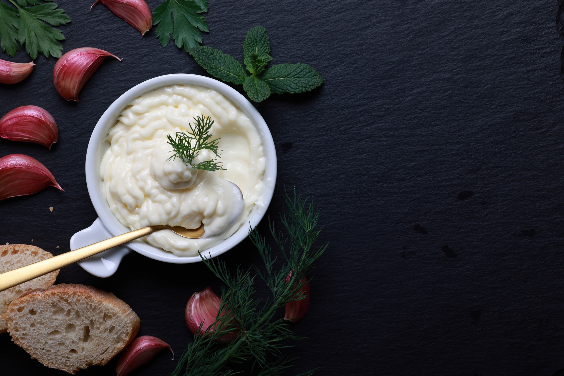 Garlic Sauce known as Aioli